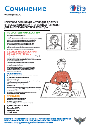 Сочинение - плакат