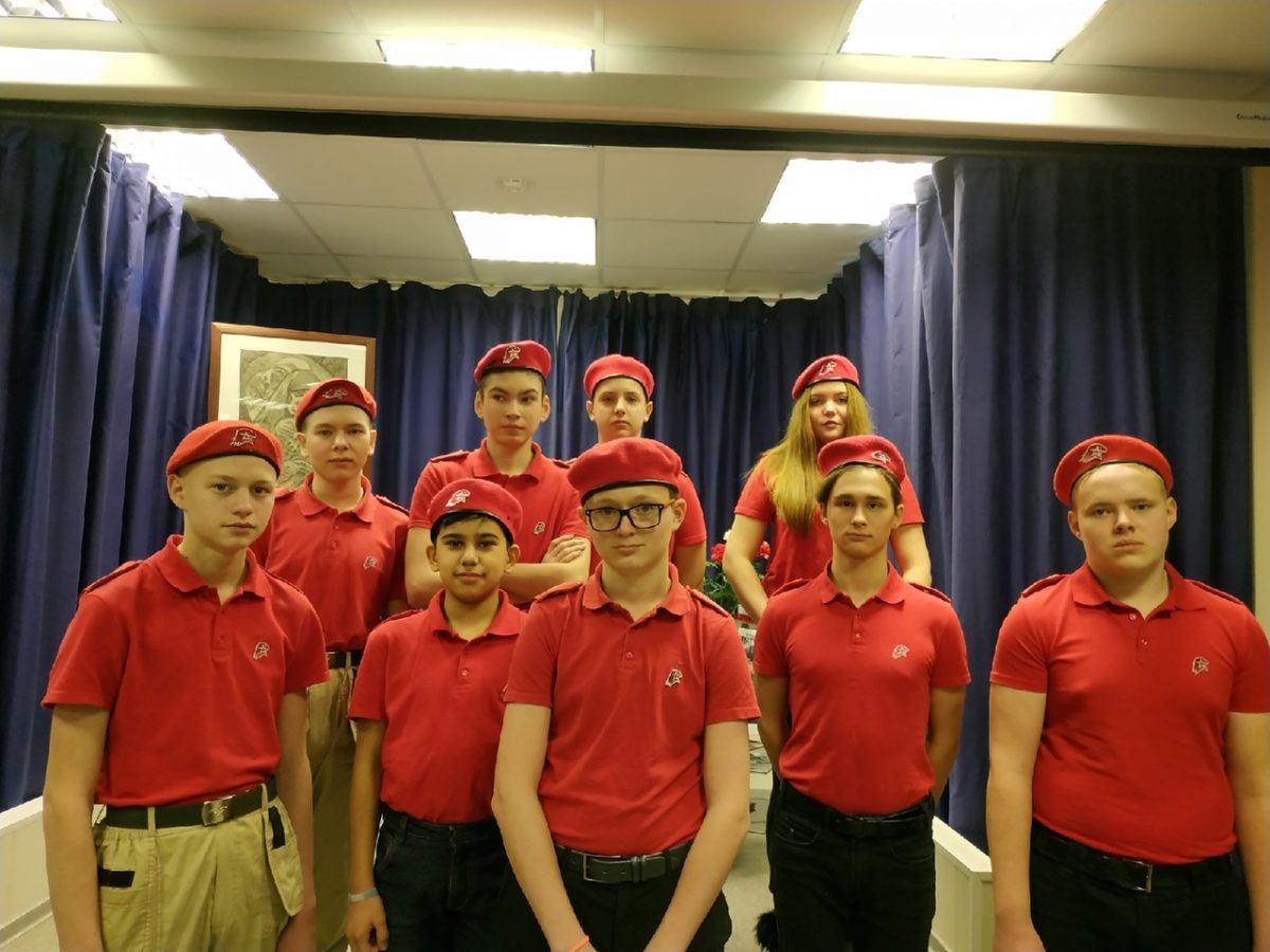 юнармейцы школы № 15